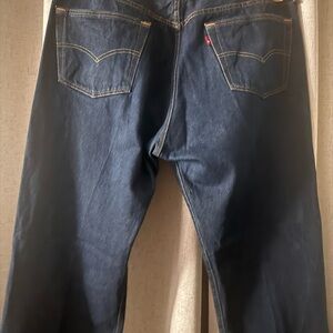 Levi's Men's Deep Indigo Straight Jeans